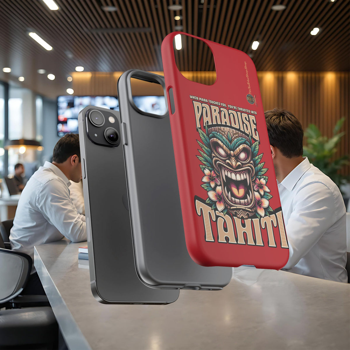 Tahiti – Coque Antichoc Premium Tiki Royal