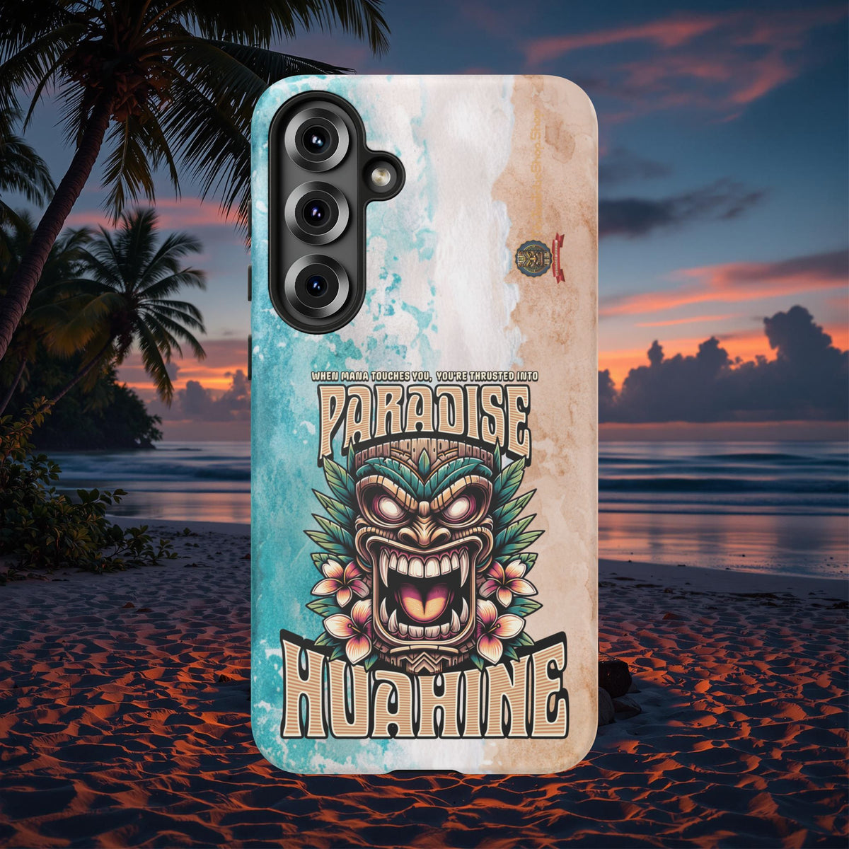 Huahine – Coque Antichoc Premium Tiki Fenua