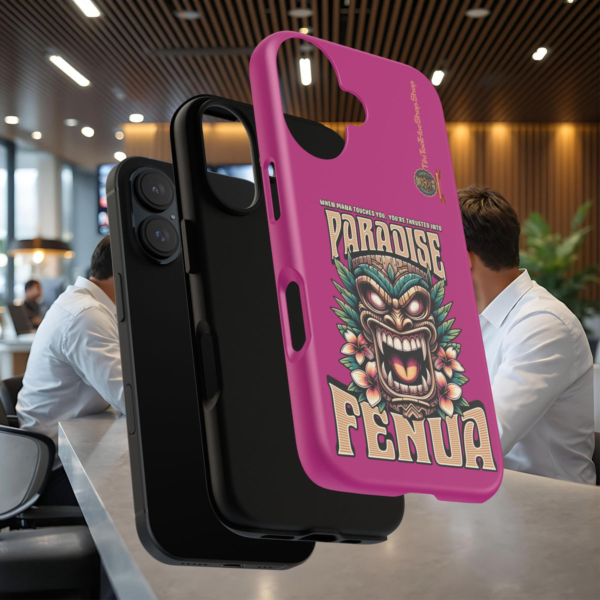 Fenua Guardian – Coque Antichoc Art Polynésien