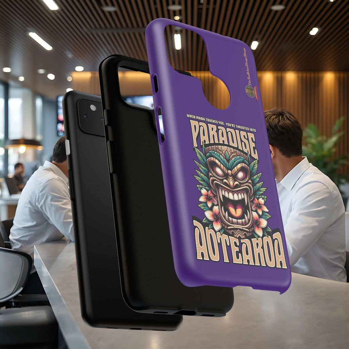 Aotearoa – Tiki Maori &amp; Ancestral Mana Shockproof Case