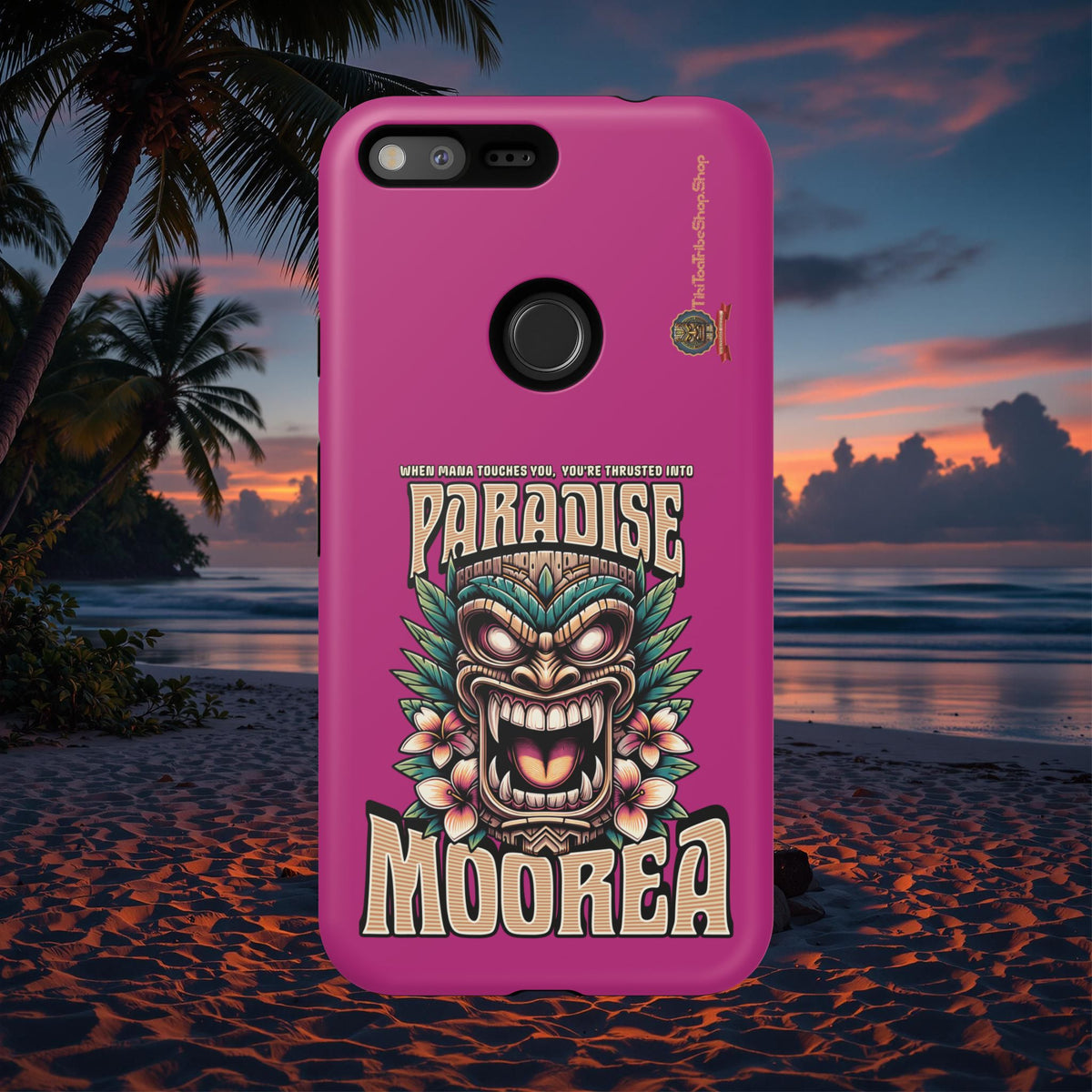 Moorea – Coque Antichoc Premium Tiki Fenua