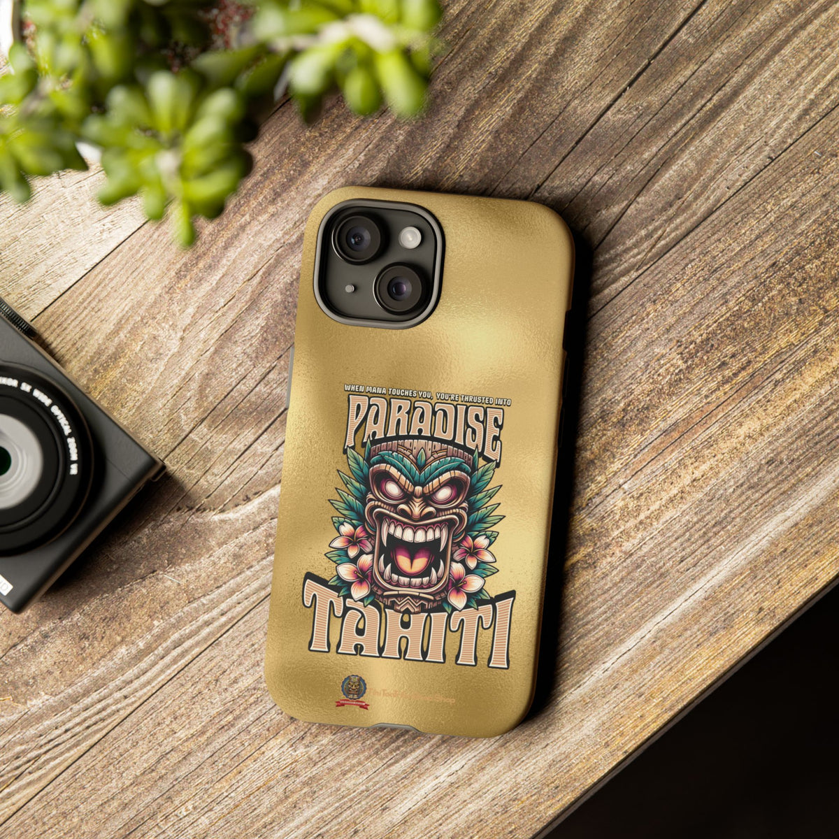 Tahiti – Coque Antichoc Premium Tiki Royal
