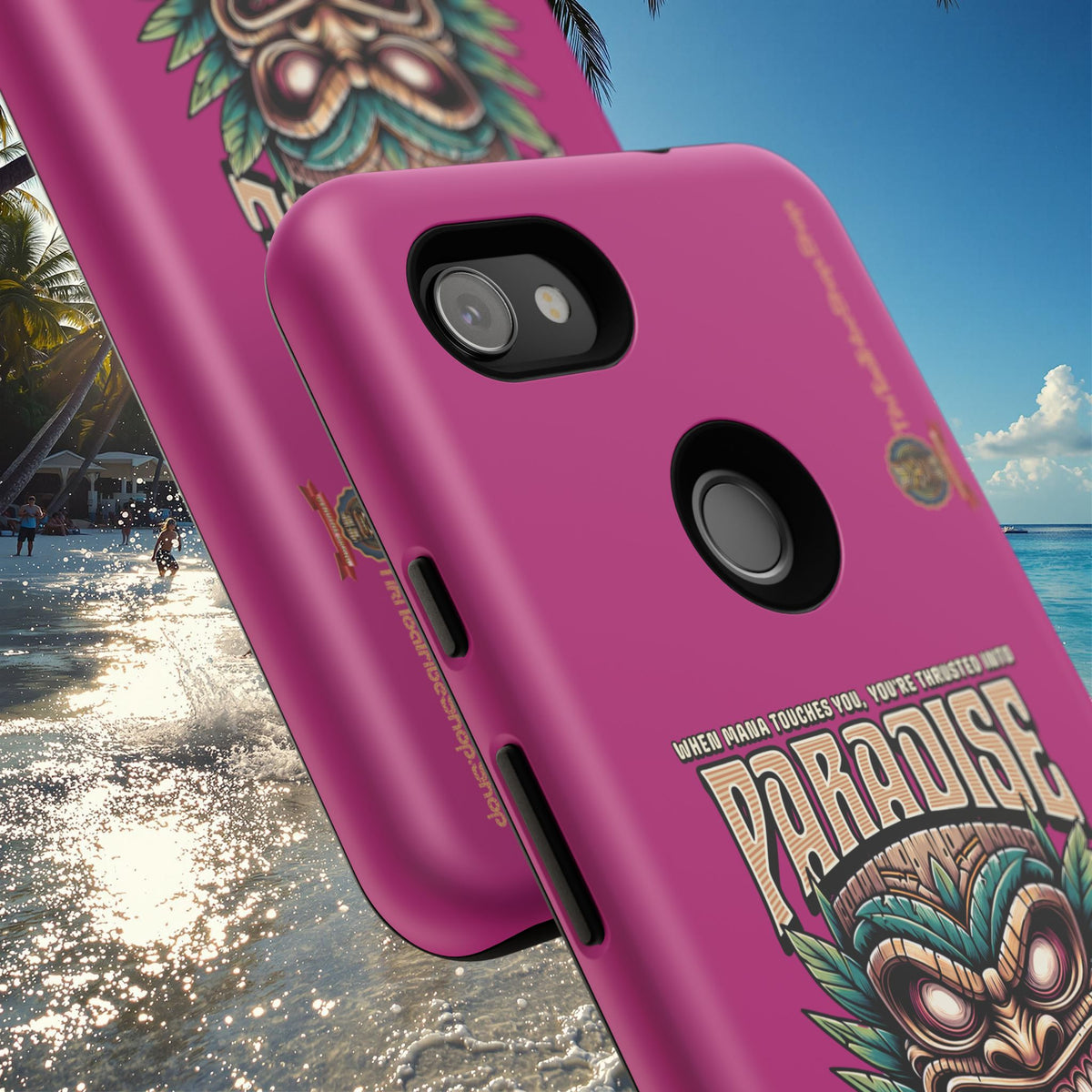 Ra’iatea – Coque Tiki Tribal de Protection Premium