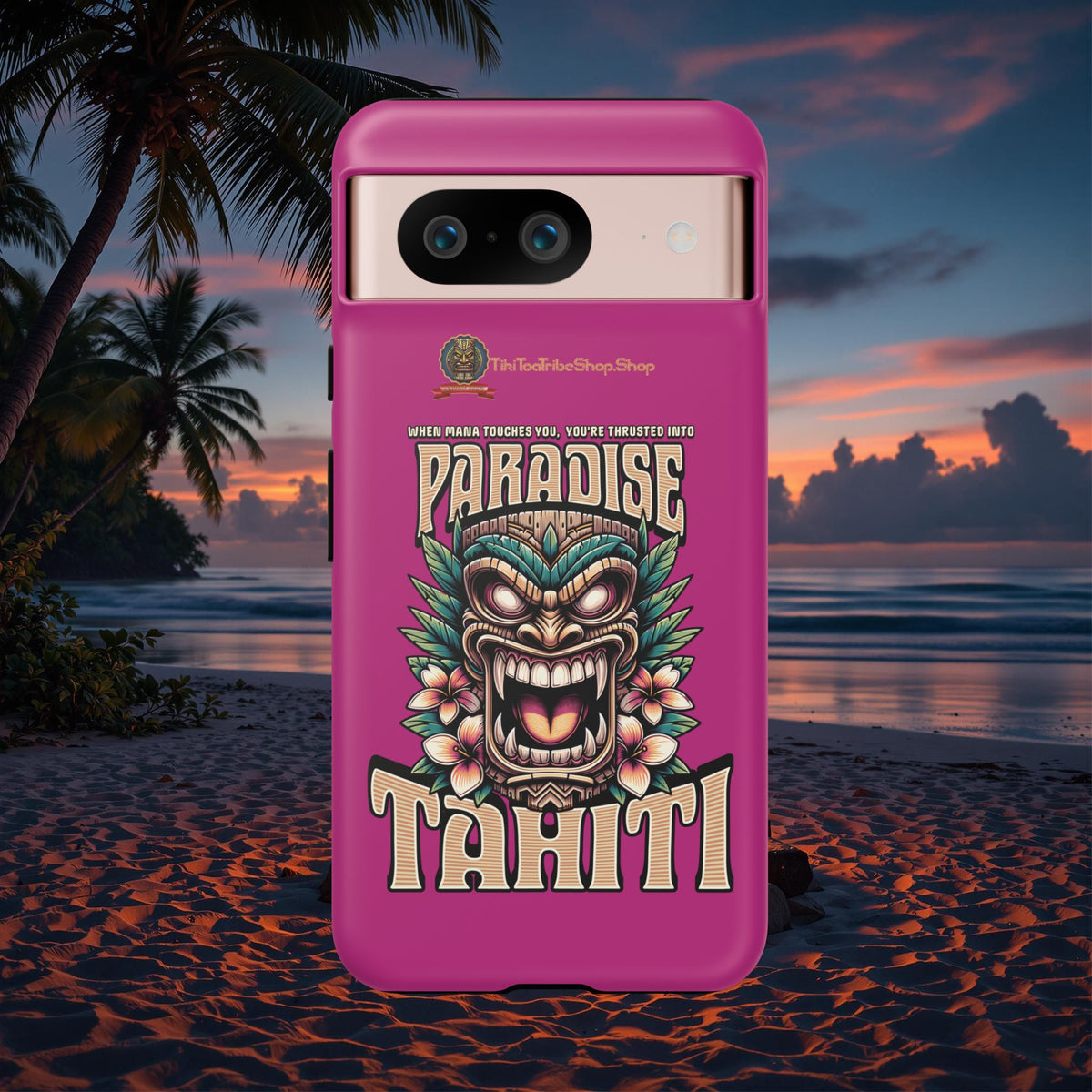 Tahiti – Coque Antichoc Premium Tiki Royal