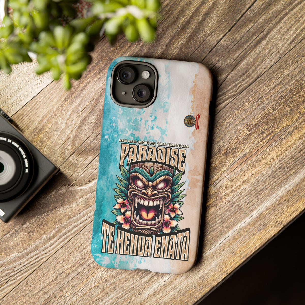 Te Henua Enata – Coque Antichoc Tiki Ancestral & Puissant