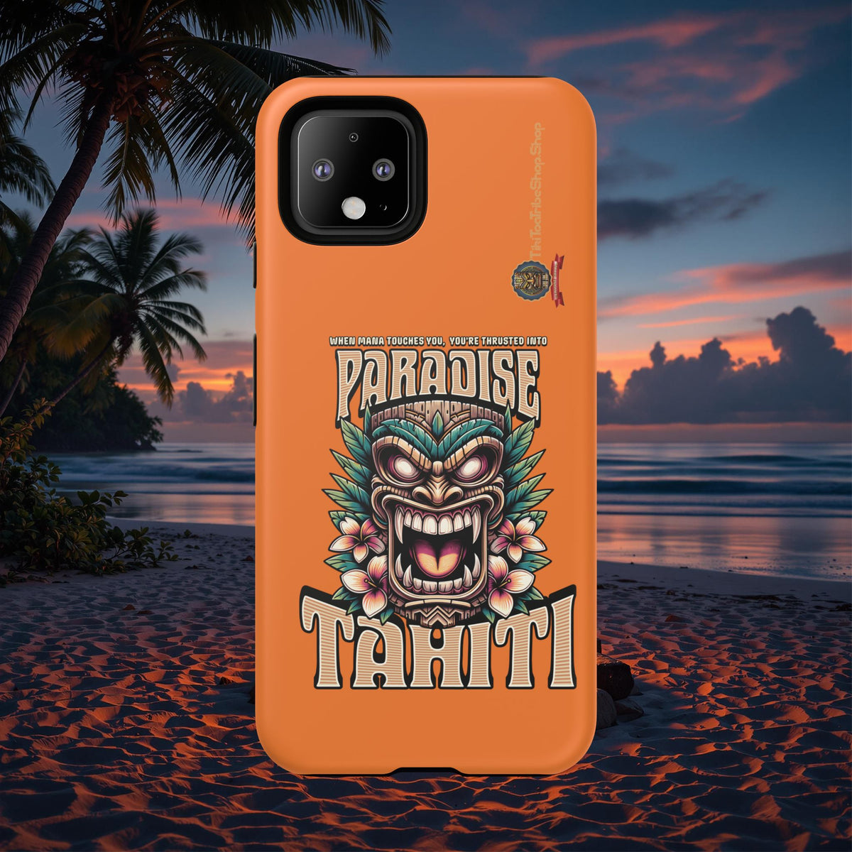 Tahiti – Coque Antichoc Premium Tiki Royal