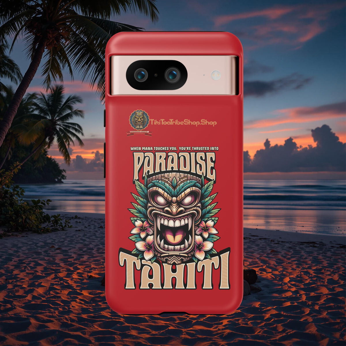 Tahiti – Coque Antichoc Premium Tiki Royal