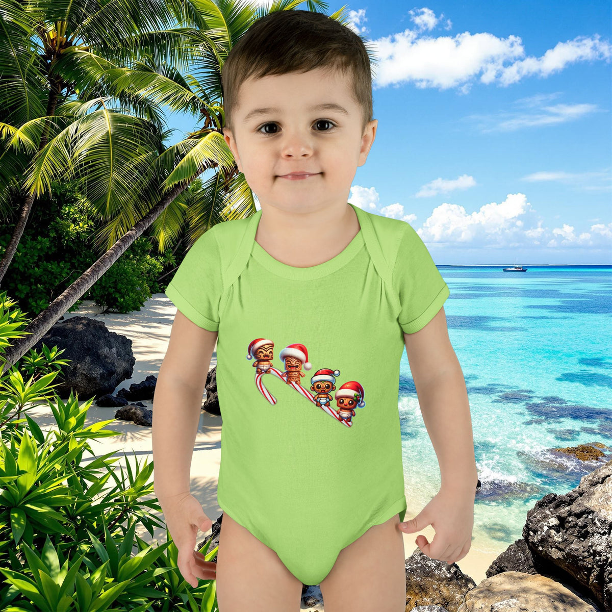 Christmas Mini Tikis, Maxi Joy: Playful Tikis