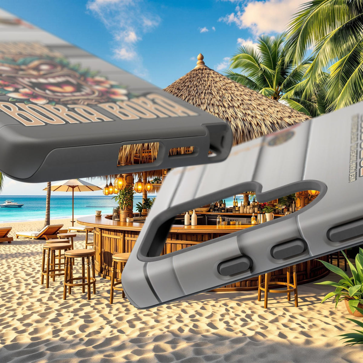 Bora Bora – Coque Antichoc Premium Tiki Élégance