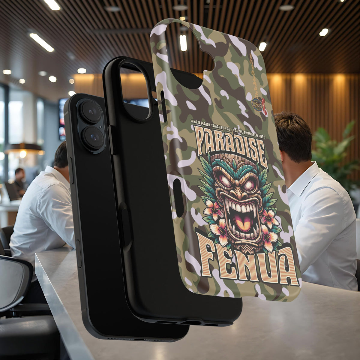 Fenua Guardian – Coque Antichoc Art Polynésien