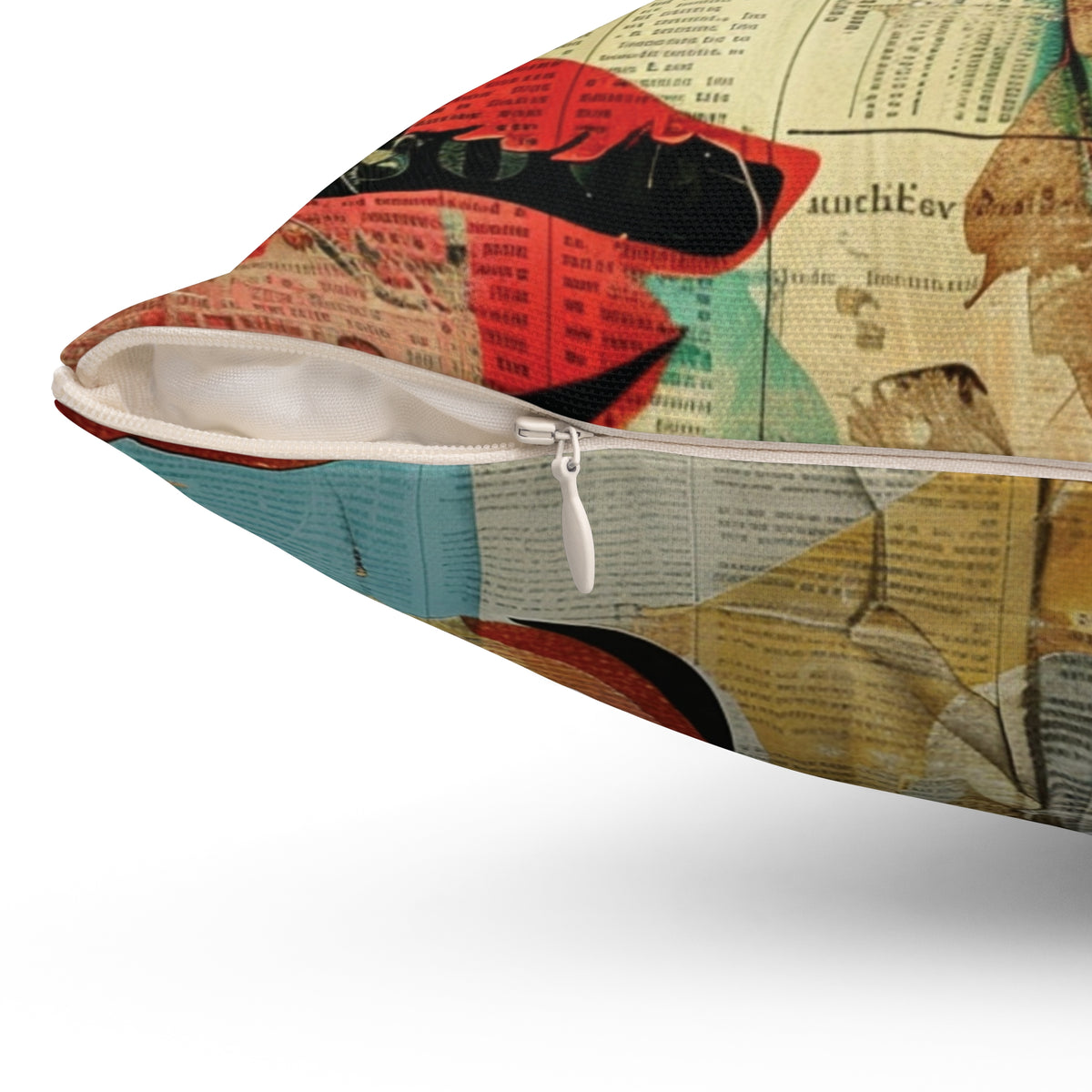 Pop Art Collage Magazine: Fragmented Beauty