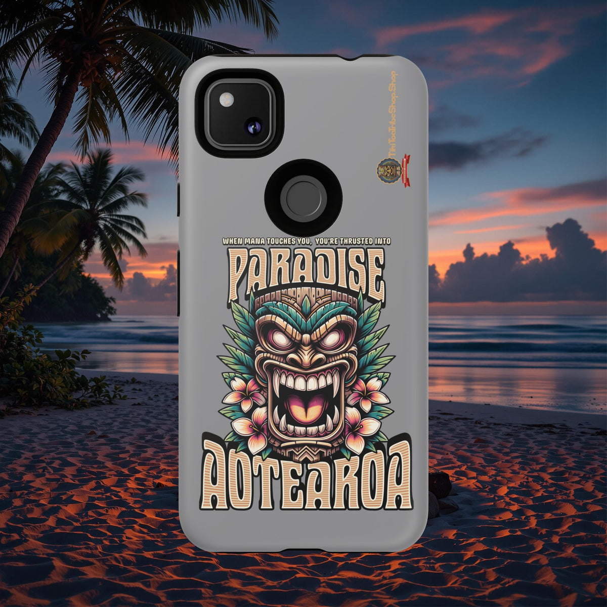 Aotearoa – Coque Antichoc Tiki Maori & Mana Ancestral