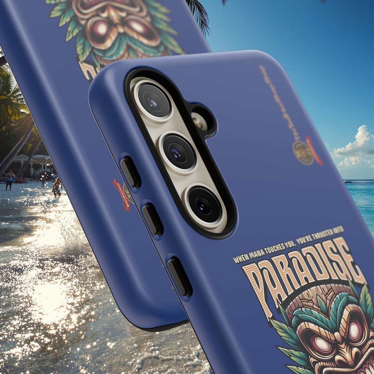 Tahiti – Coque Antichoc Premium Tiki Royal