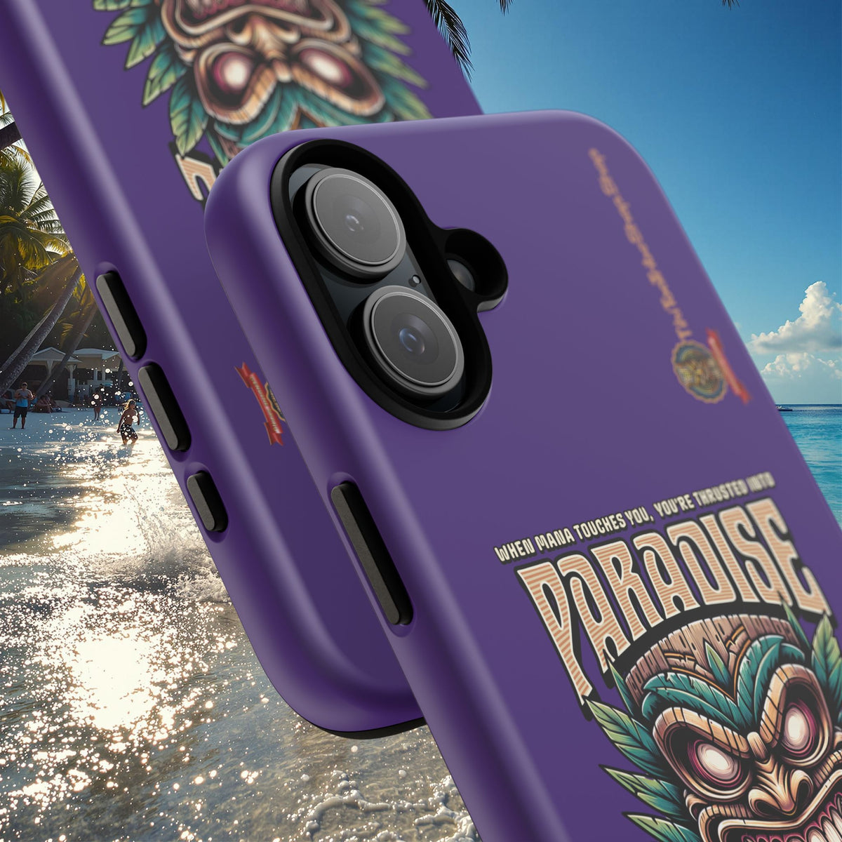 Moorea – Coque Antichoc Premium Tiki Fenua