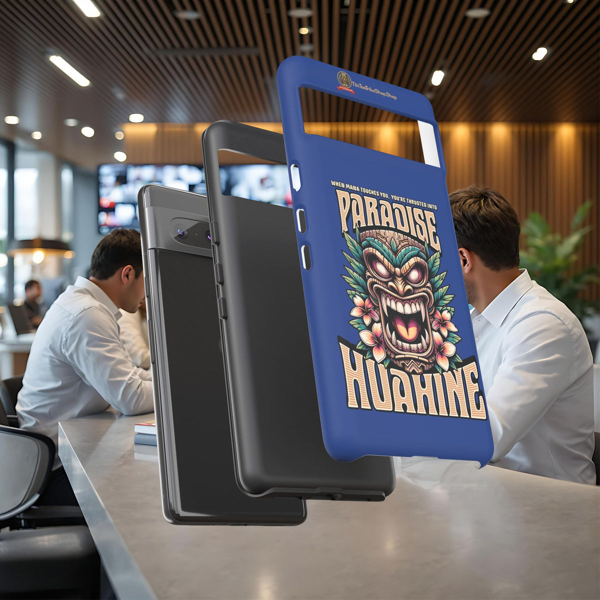 Huahine – Coque Antichoc Premium Tiki Fenua