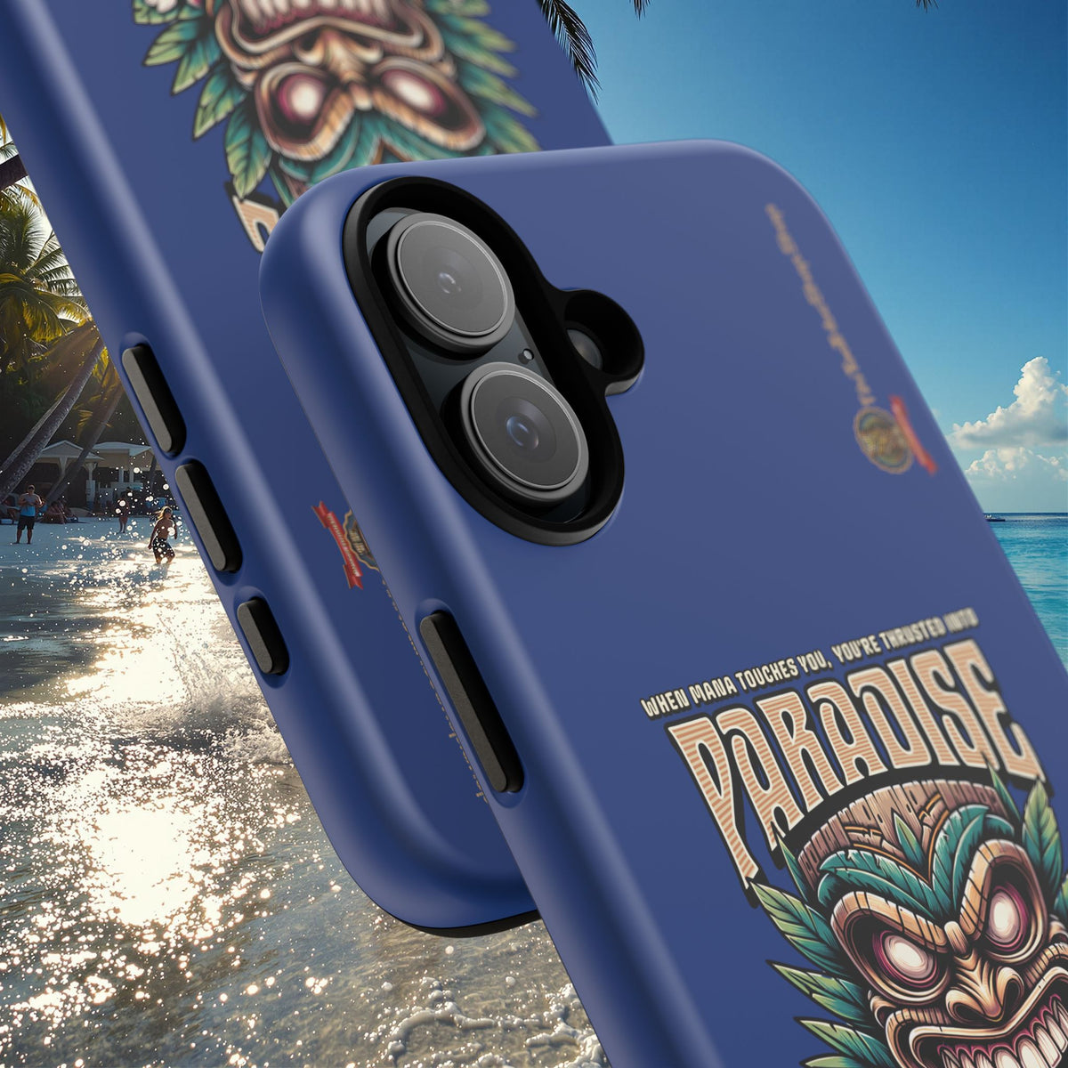 Tahiti – Coque Antichoc Premium Tiki Royal