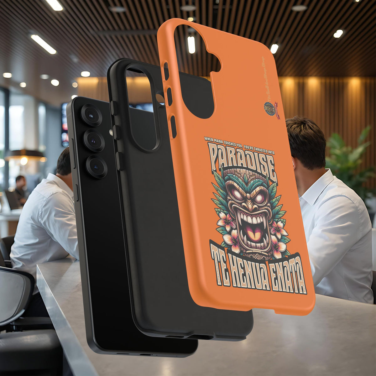 Te Henua Enata – Coque Antichoc Tiki Ancestral & Puissant