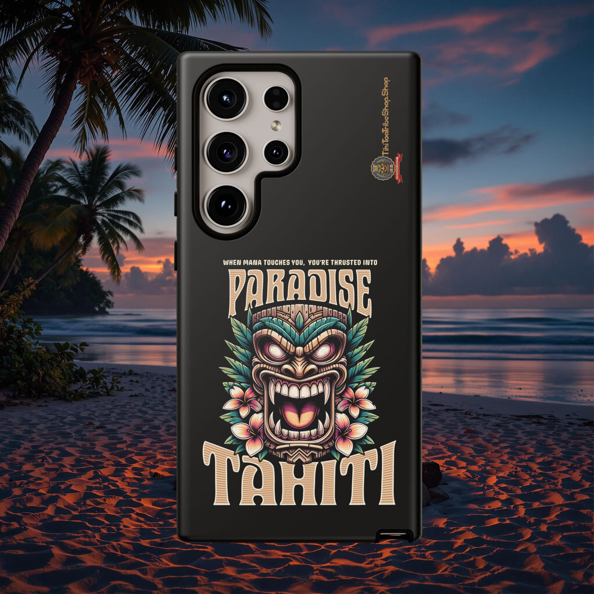 Tahiti – Coque Antichoc Premium Tiki Royal