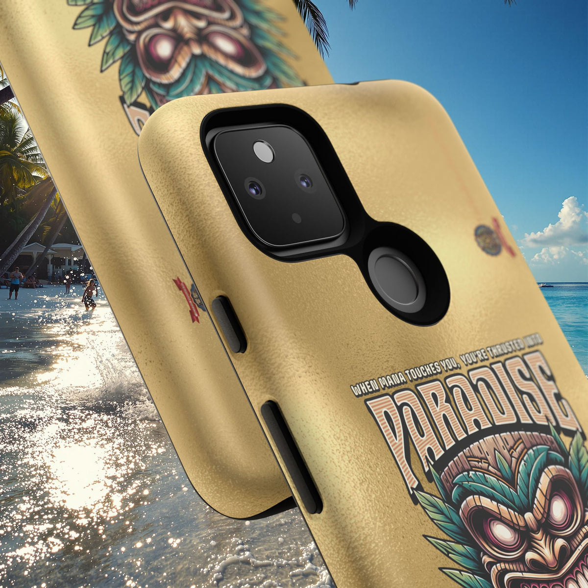 Tahiti – Coque Antichoc Premium Tiki Royal