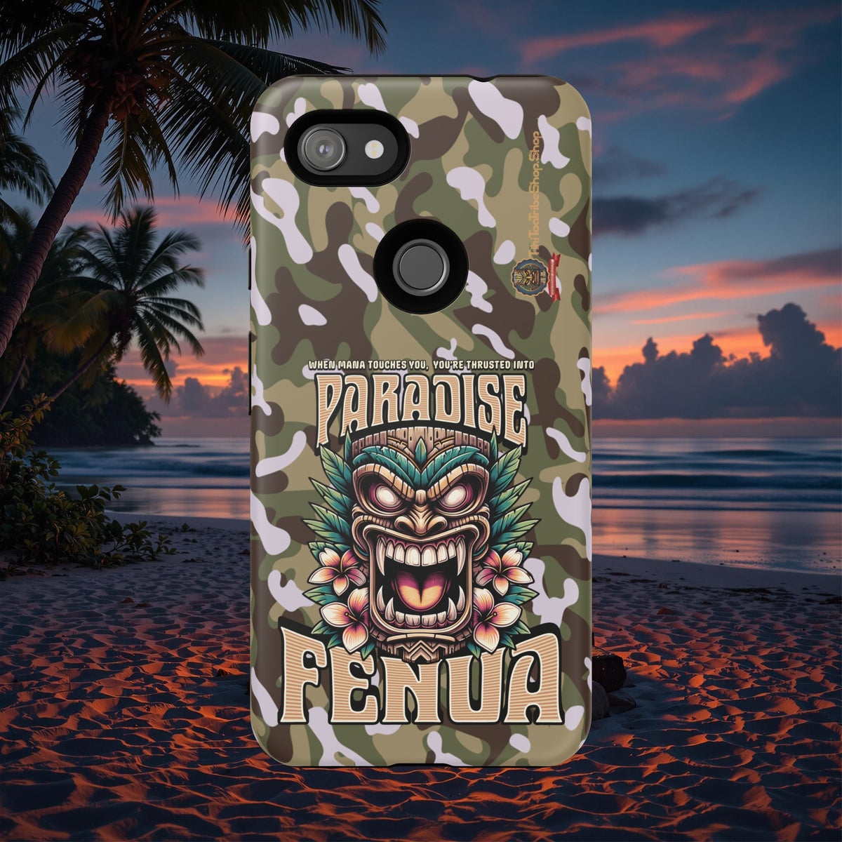 Fenua Guardian – Coque Antichoc Art Polynésien