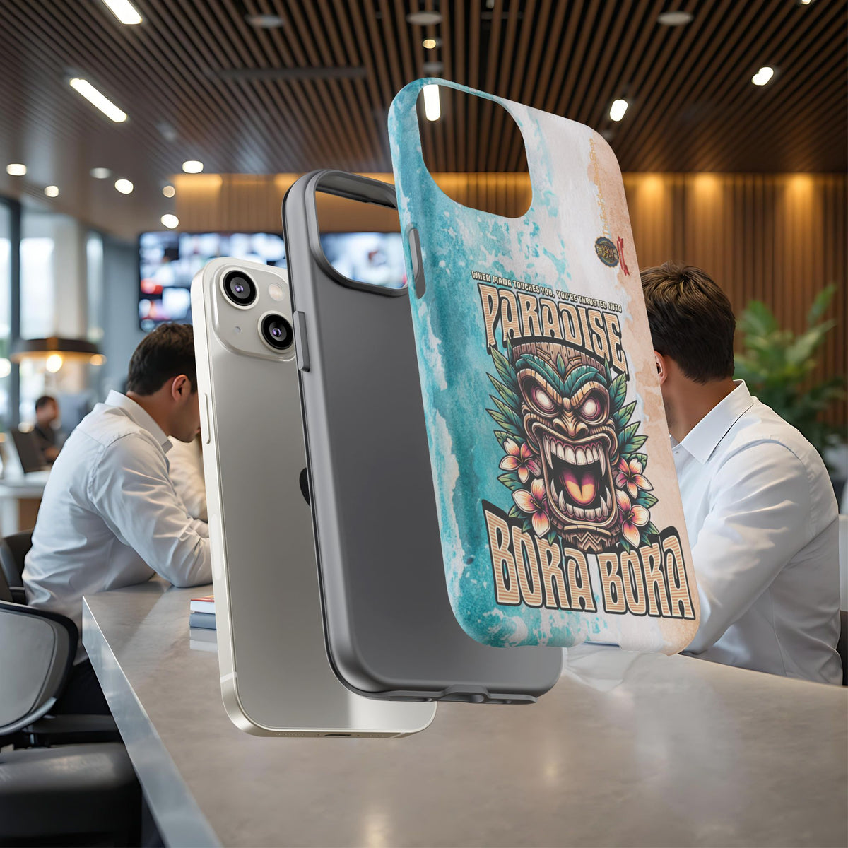 Bora Bora – Coque Antichoc Premium Tiki Élégance