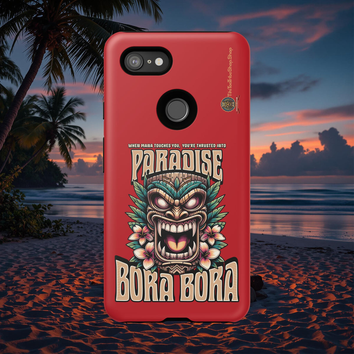 Bora Bora – Coque Antichoc Premium Tiki Élégance