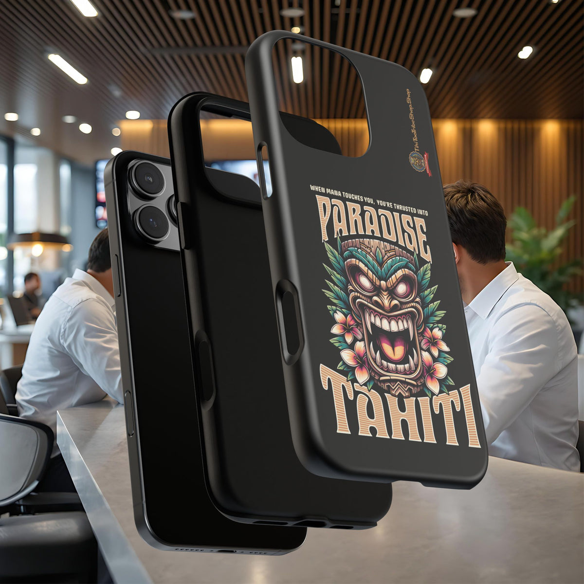 Tahiti – Coque Antichoc Premium Tiki Royal