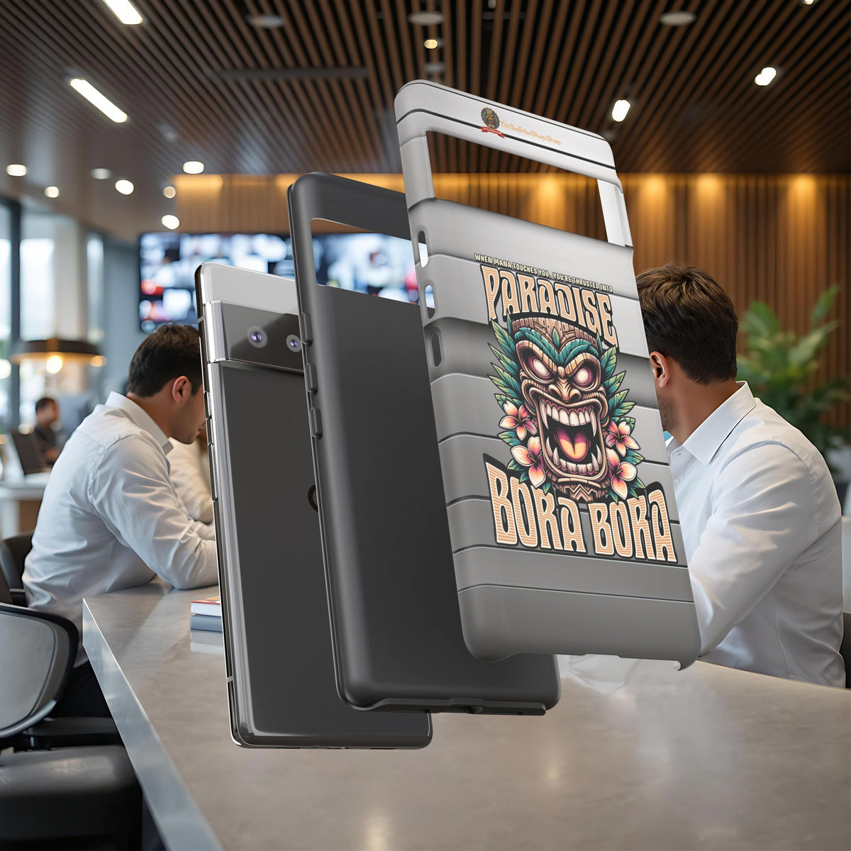 Bora Bora – Coque Antichoc Premium Tiki Élégance