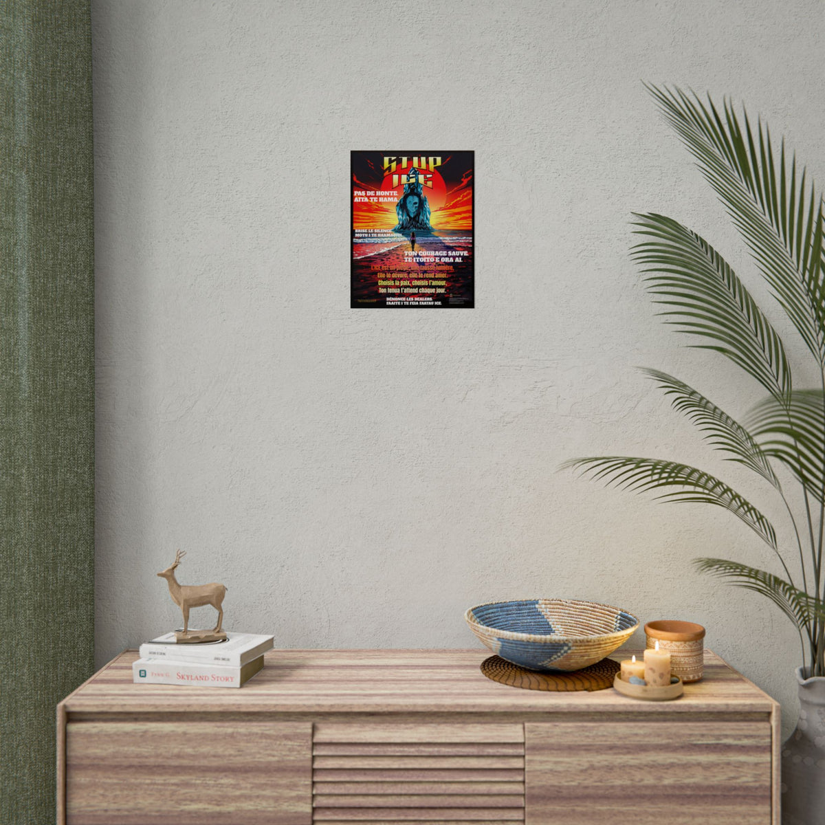 Posters Anti-ICE Polynésie – Affiches de Sensibilisation Contre la Drogue “Paruru i te ora – Brisons les chaînes de l’ICE”