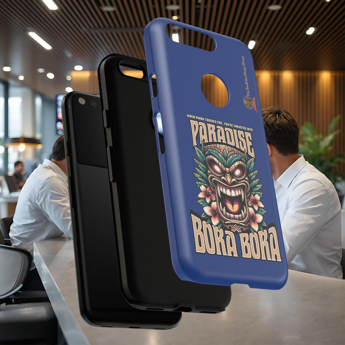 Bora Bora – Coque Antichoc Premium Tiki Élégance