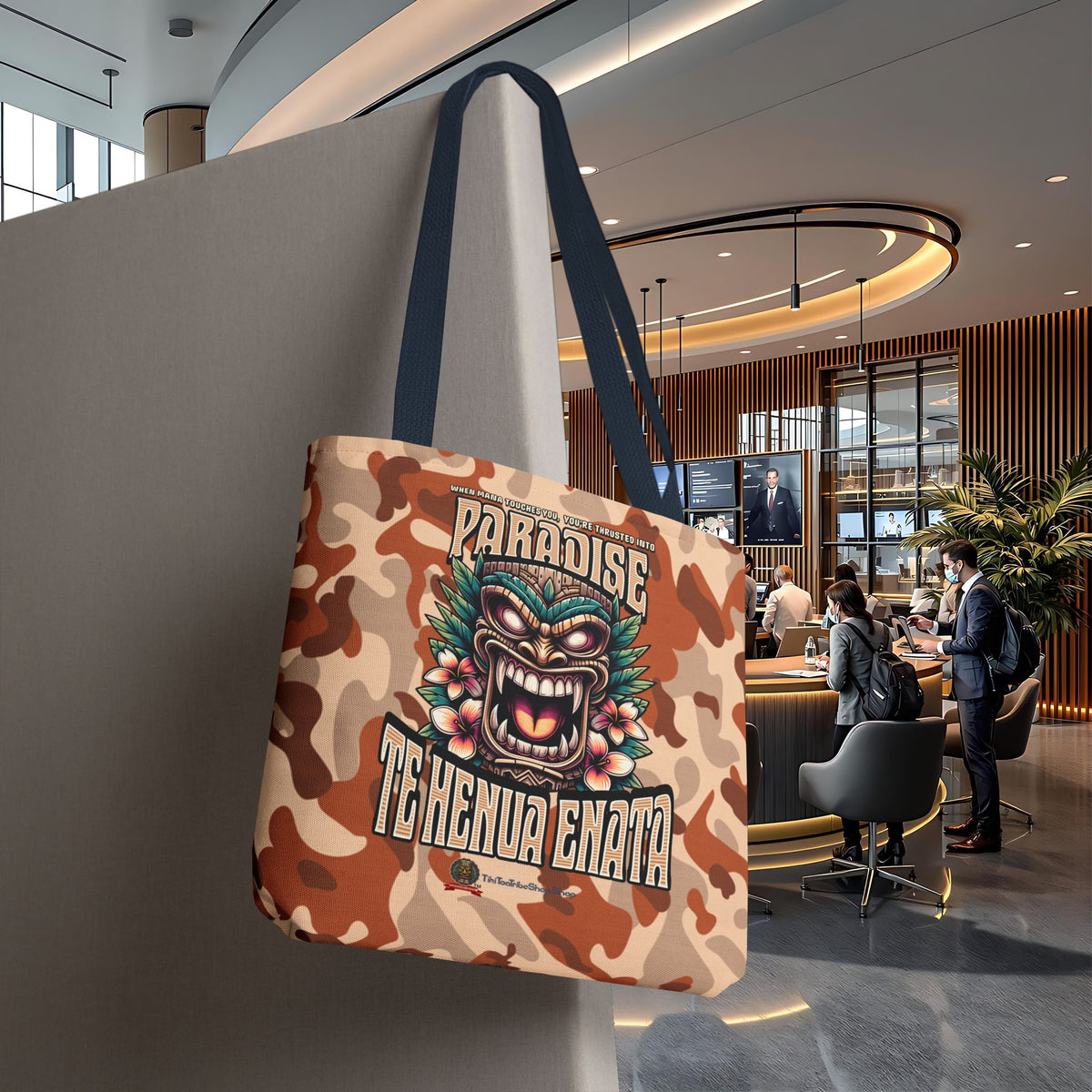 Tote Bag - 'Paradise Te Henua Enata'