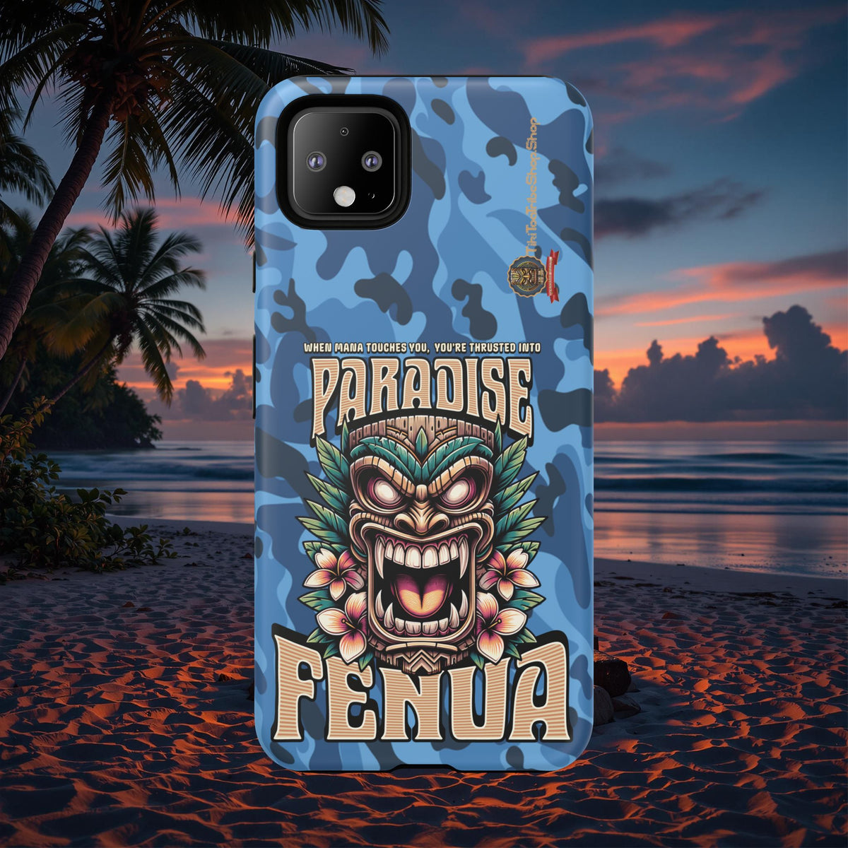 Fenua Guardian – Coque Antichoc Art Polynésien