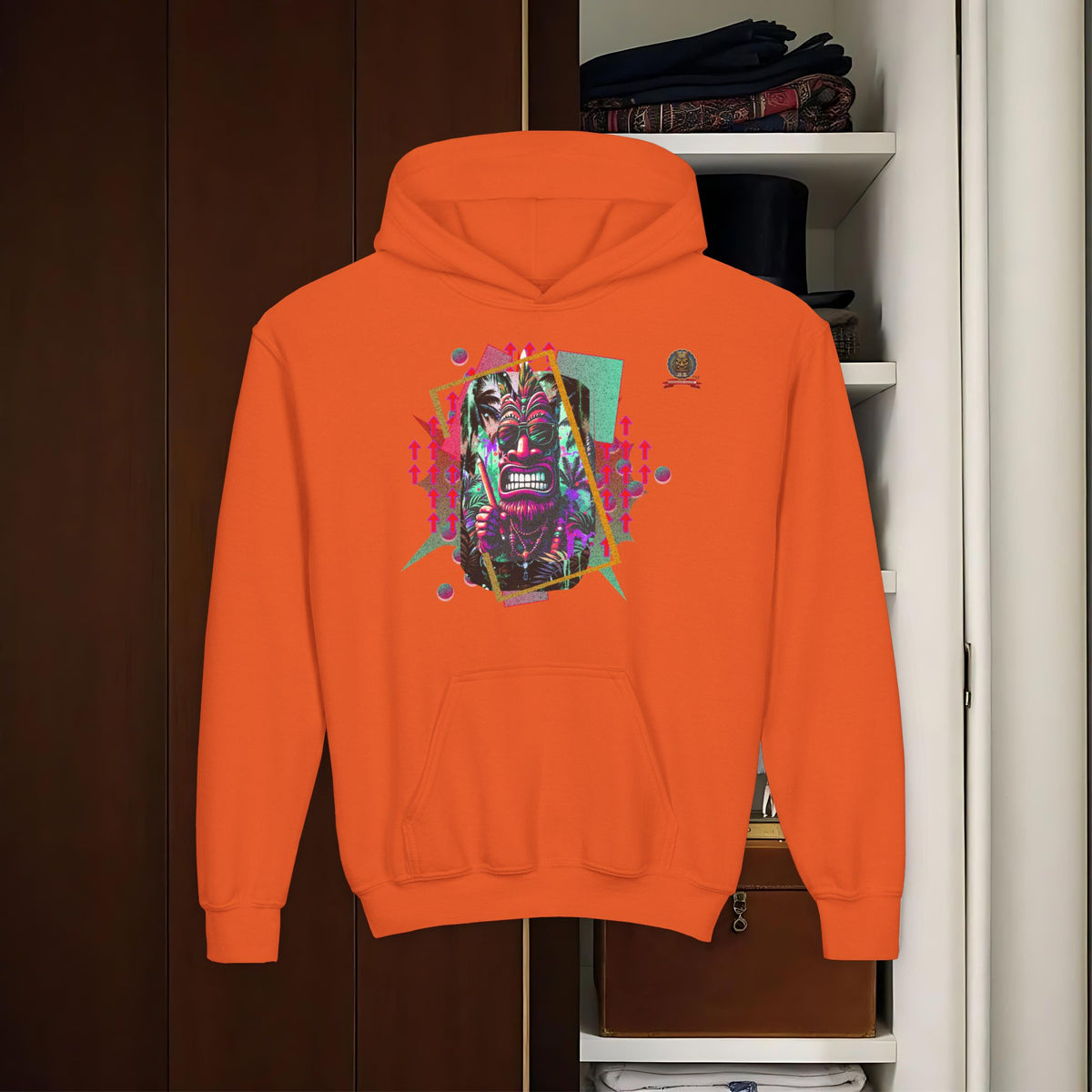 THE TIKI SPIRIT - Thick hooded sweatshirt for youth