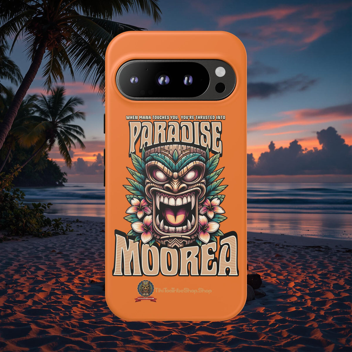 Moorea – Coque Antichoc Premium Tiki Fenua
