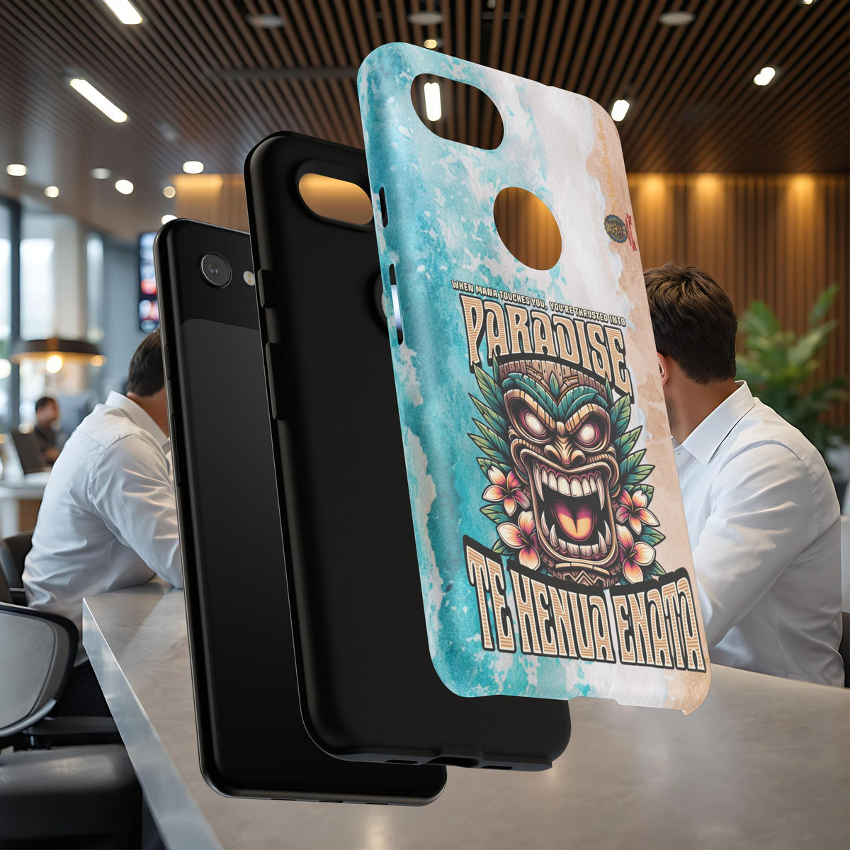 Te Henua Enata – Coque Antichoc Tiki Ancestral & Puissant