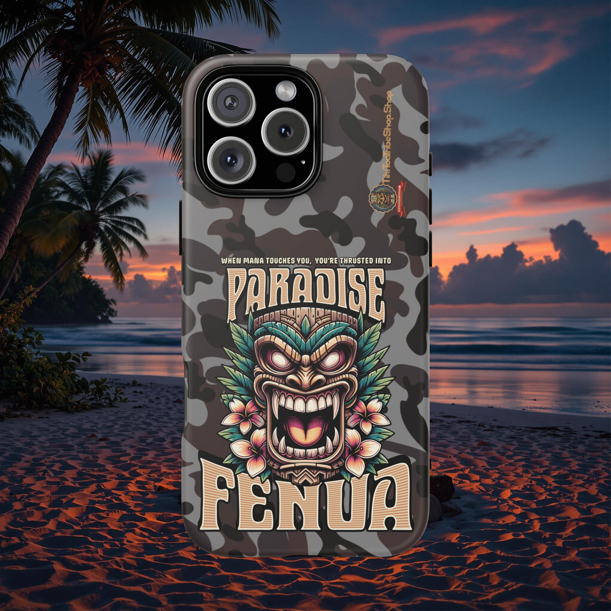 Fenua Guardian – Coque Antichoc Art Polynésien