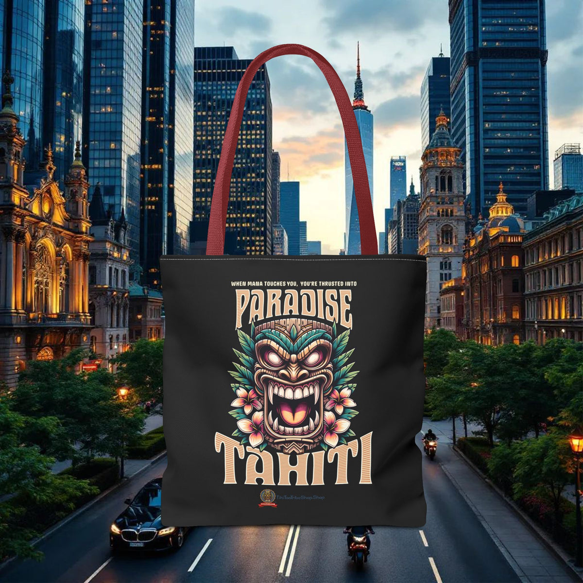 TAHITI PARADISE Tote Bag