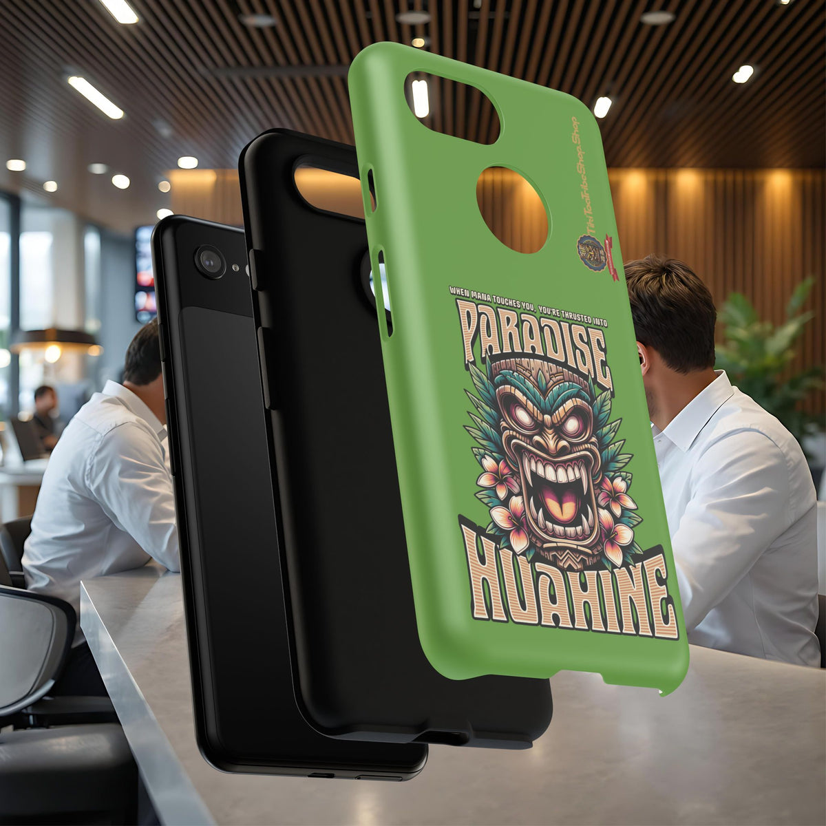 Huahine – Coque Antichoc Premium Tiki Fenua
