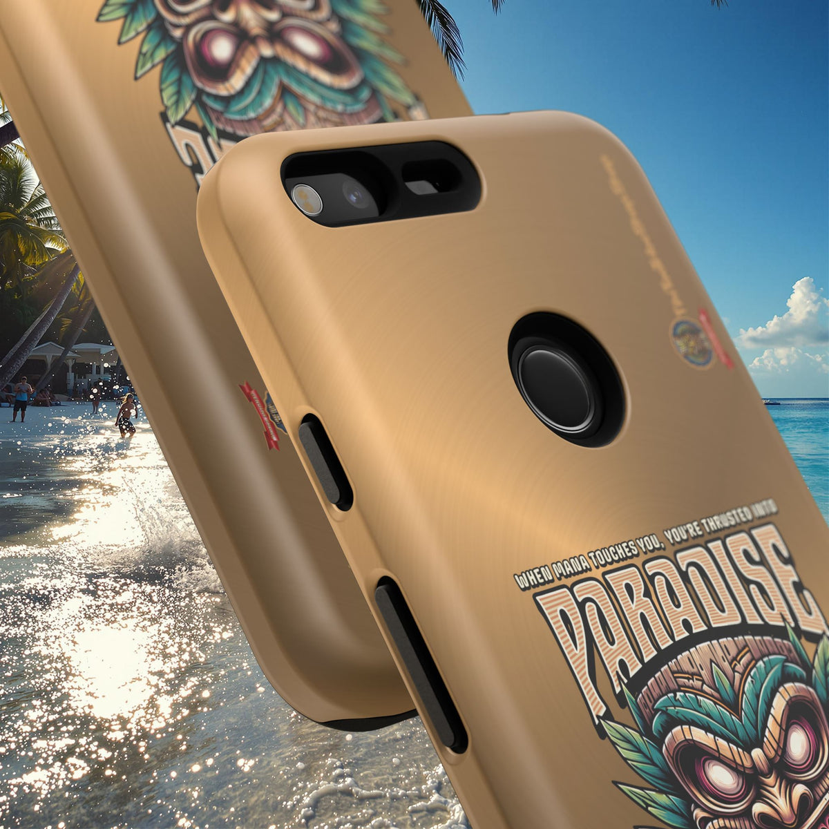 Bora Bora – Coque Antichoc Premium Tiki Élégance