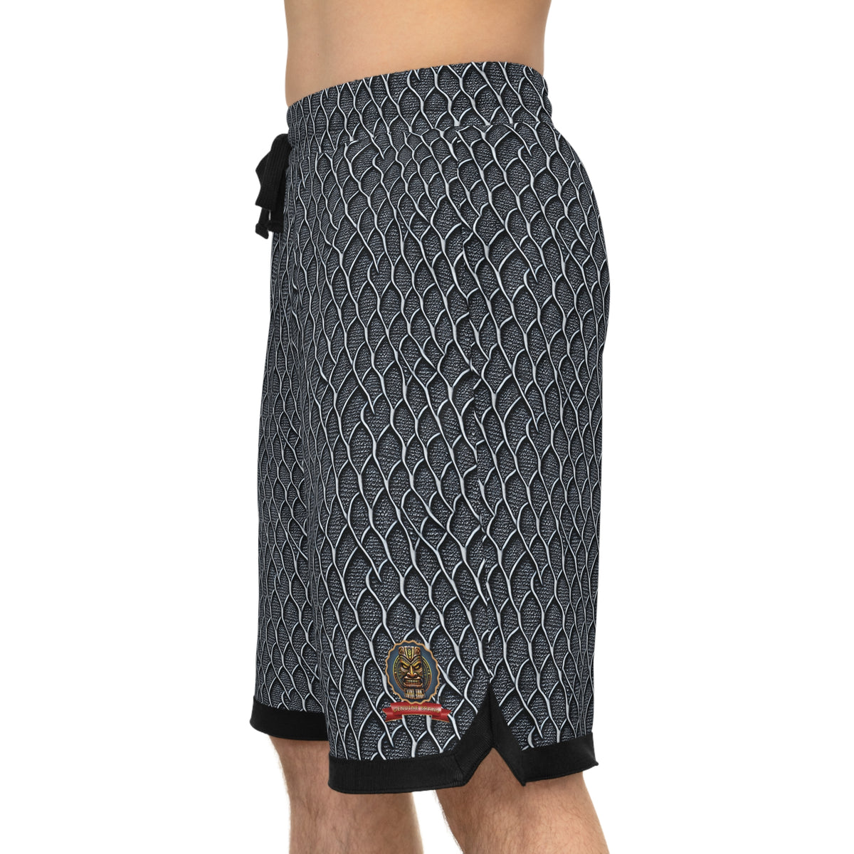 B-BALL SHORTS - Metallic Mesh &amp; Urban Power