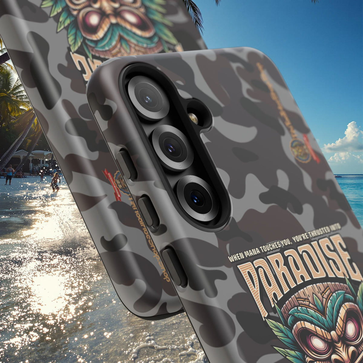 Ra’iatea – Coque Tiki Tribal de Protection Premium