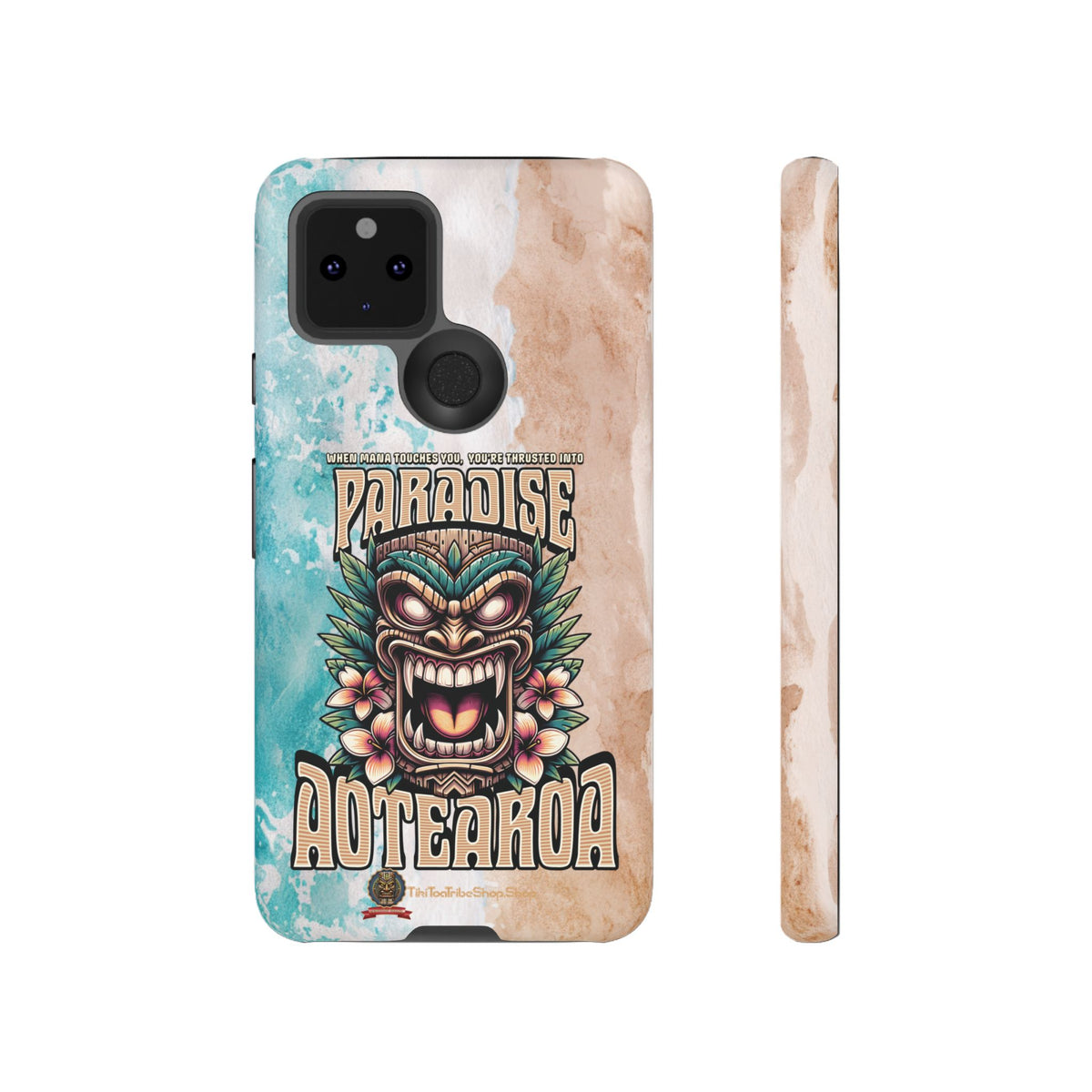Aotearoa – Coque Antichoc Tiki Maori & Mana Ancestral