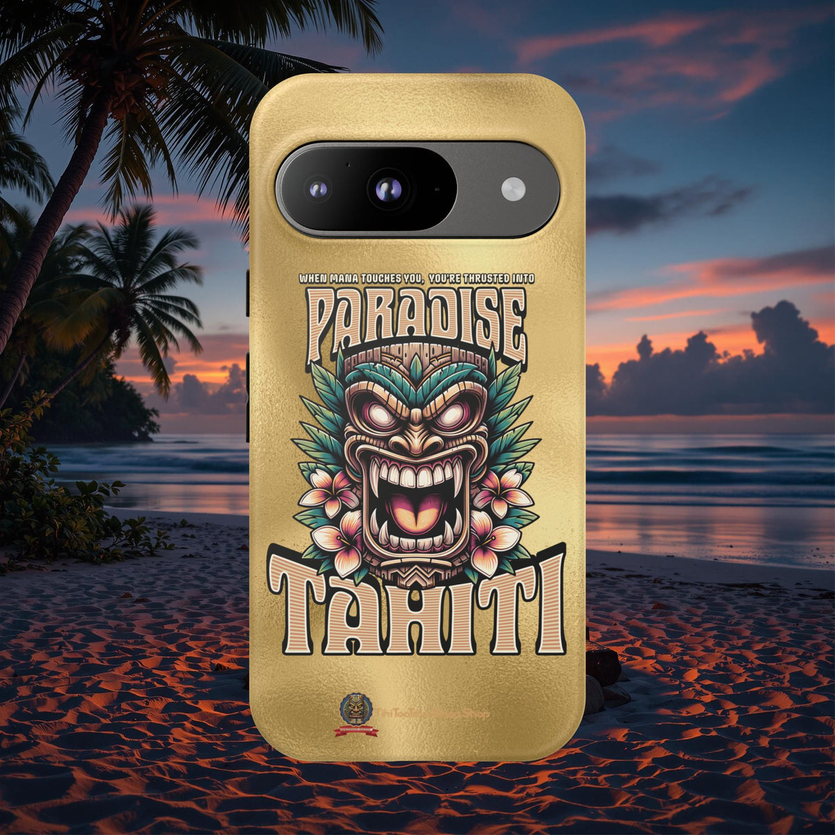 Tahiti – Coque Antichoc Premium Tiki Royal