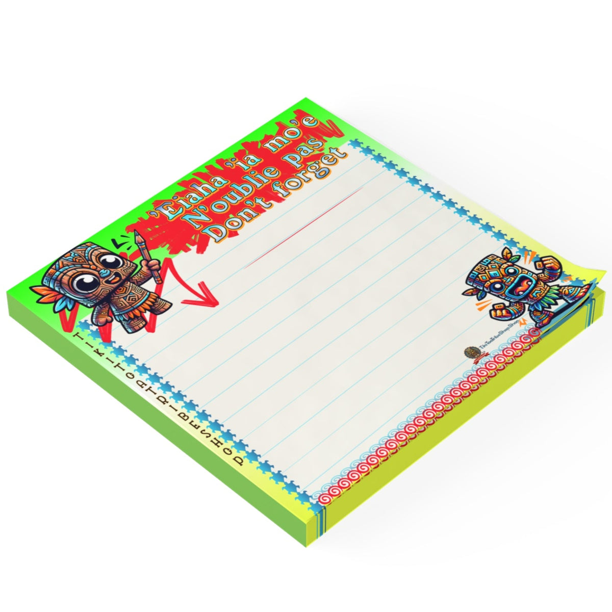 Tribal Sticky Notepad 🔥 The Essential Tribal Memory!
