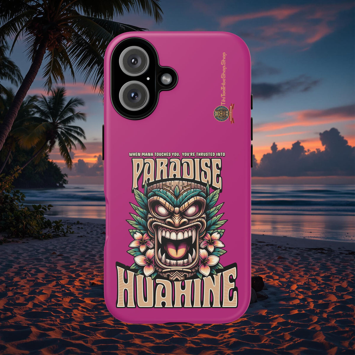 Huahine – Coque Antichoc Premium Tiki Fenua