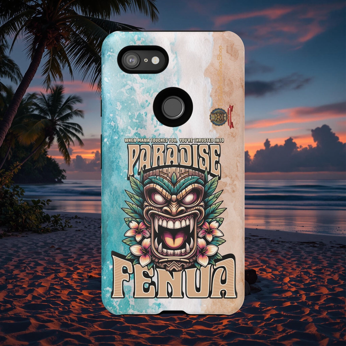 Fenua Guardian – Coque Antichoc Art Polynésien