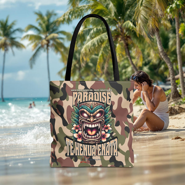 Tote Bag - 'Paradise Te Henua Enata'