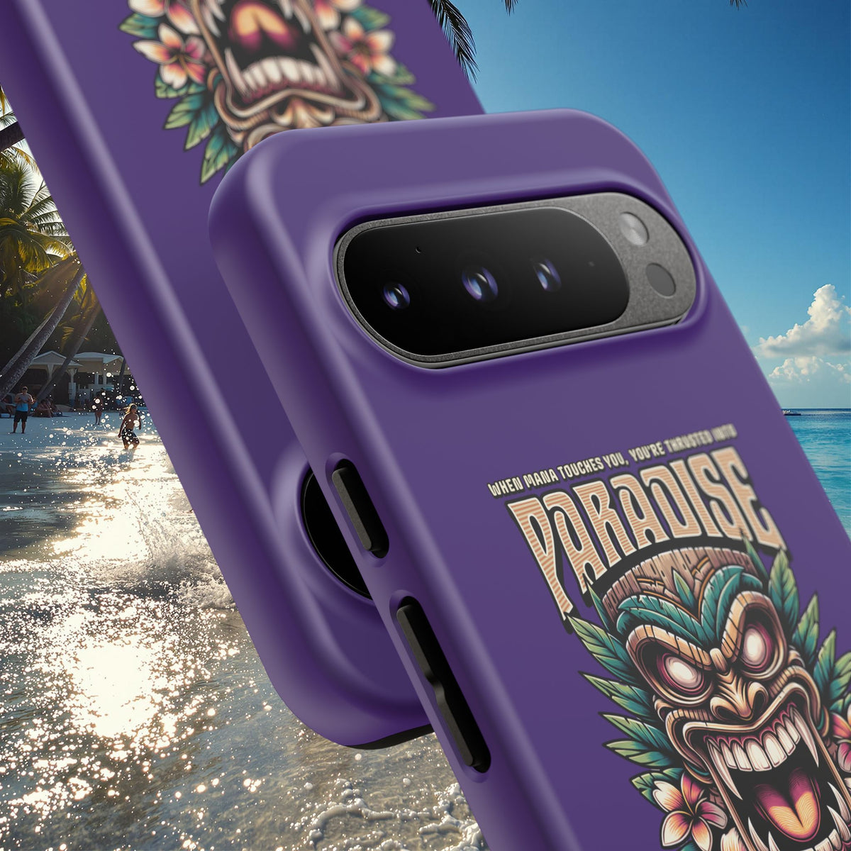 Moorea – Coque Antichoc Premium Tiki Fenua