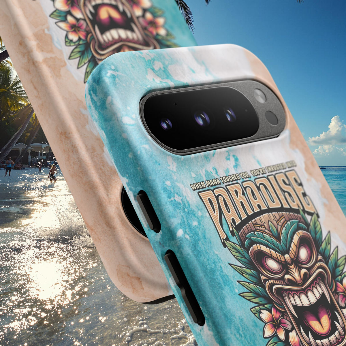 Bora Bora – Coque Antichoc Premium Tiki Élégance