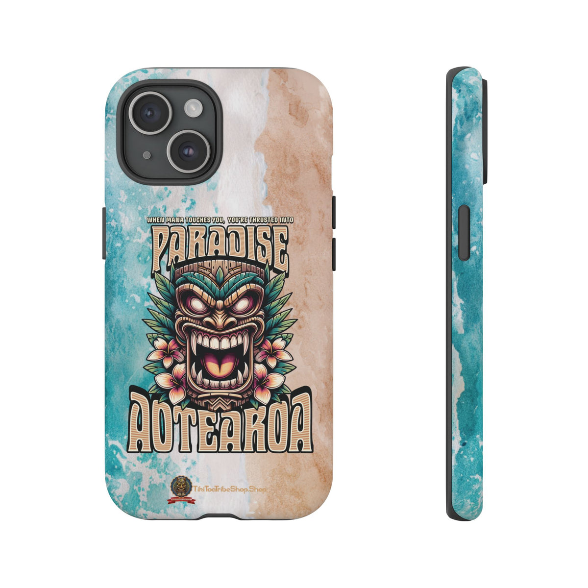 Aotearoa – Coque Antichoc Tiki Maori & Mana Ancestral